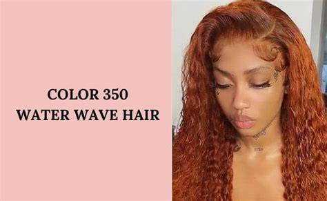 Copper Deep Wave Hair Color 350 visual guide