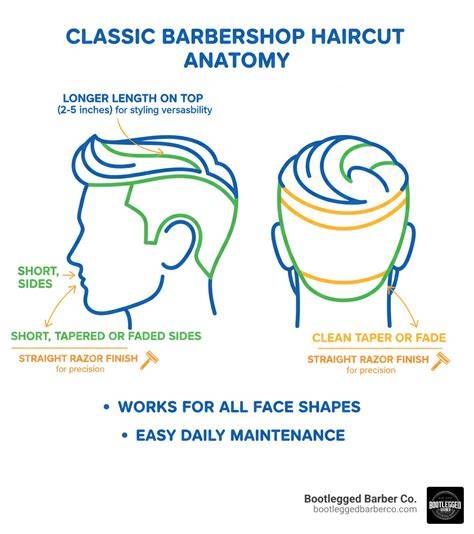 informative haircut anatomy diagram