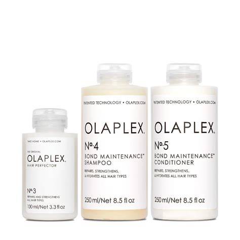 OLAPLEX bond-building system infographic