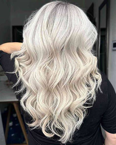infographic: steps to achieve white blonde hair