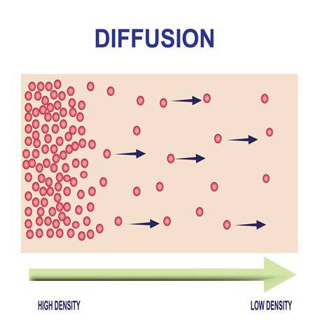 Diagram: Distance and diffusion of spray on the scalp