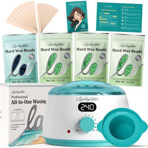 at-home Brazilian waxing equipment and layout