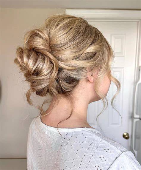 updo examples for thin hair infographic
