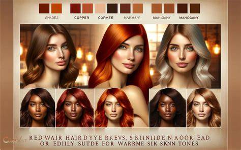 Infographic: How red dye interacts with skin tones