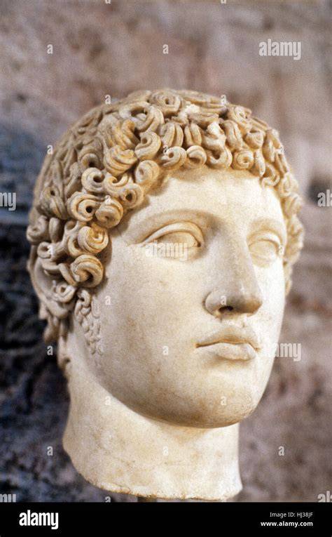 Curly hair in Greek sculpture and marble