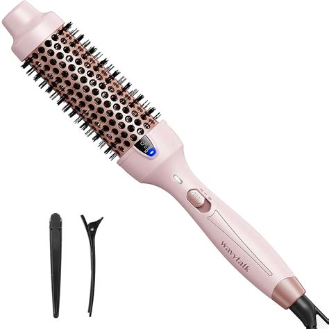 round brush heat distribution infographic