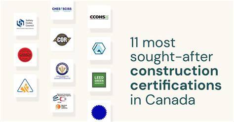 certifications and association logos