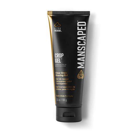 Clear groin shaving gel visibility infographic