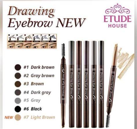 etude house drawing eye brow safety patch test