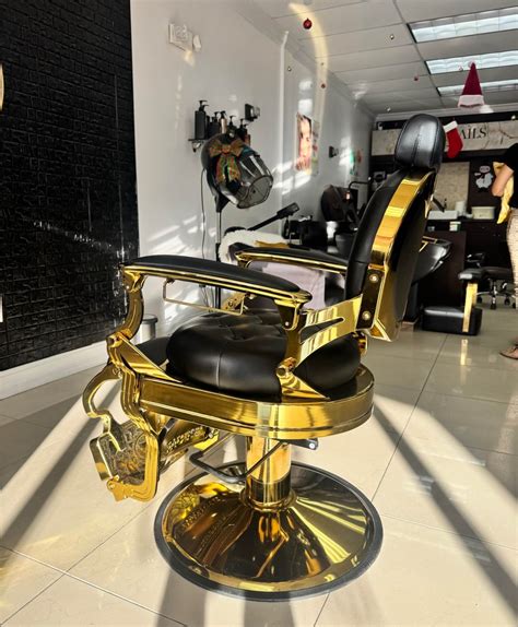 barber chair setup and grooming services