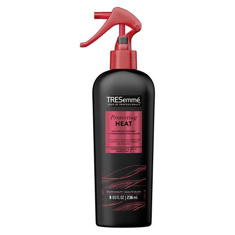 heat protection spray application infographic