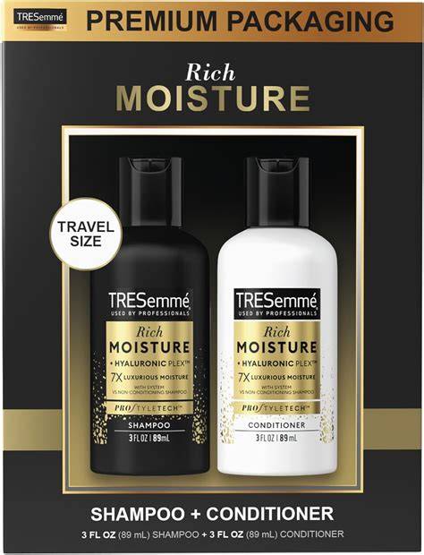 travel size shampoo packaging and usage