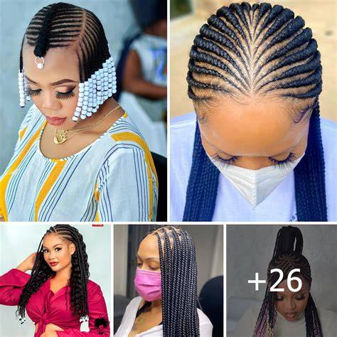 Hair braiding style inspiration infographic