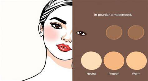 infographics shade guide undertones
