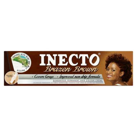 Inecto Brazen Brown on natural textured hair