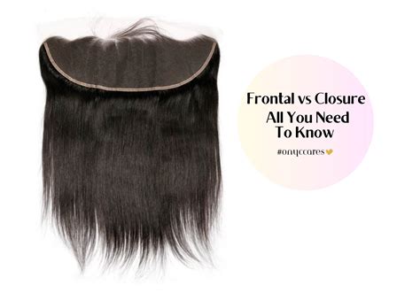 infographic: closure vs frontal comparison