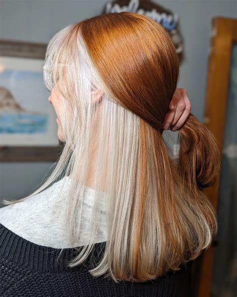 moonlit hair color halo crown placement