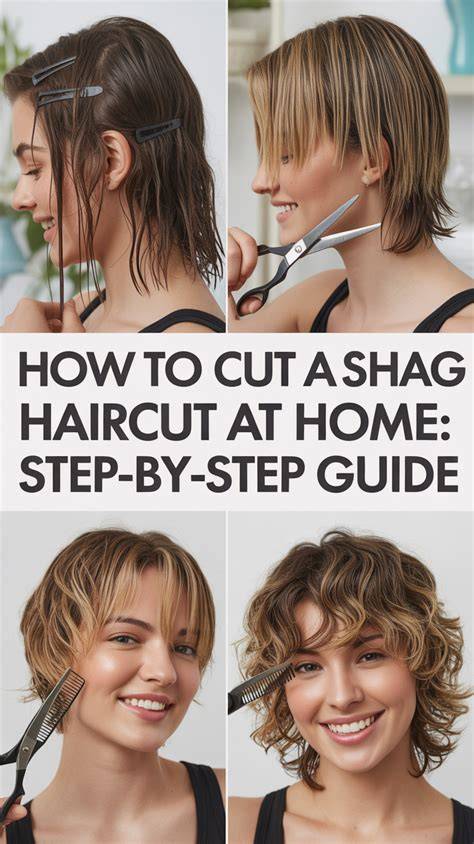 Step-by-step home haircut workflow