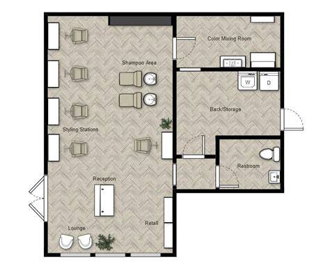 Delray Beach waxing salon layout infographic