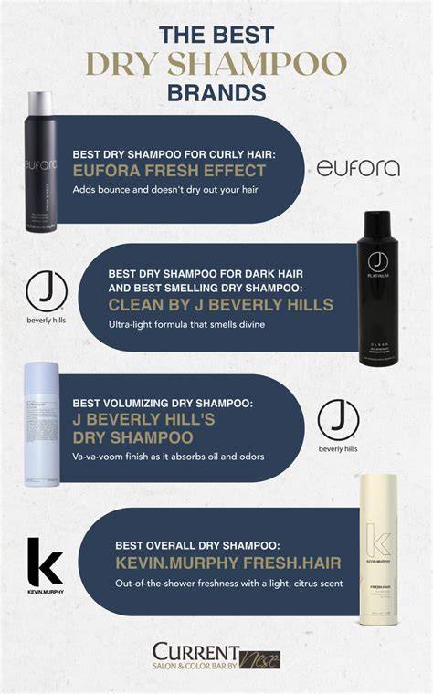 Infographic: Dry shampoo timeline and brands