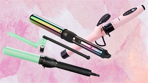 Allure curling iron usage infographic