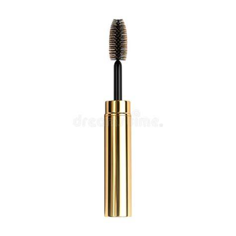 gold mascara wand design and usage