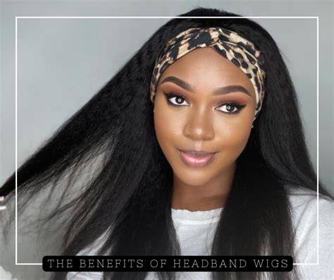 infographic headband wig benefits