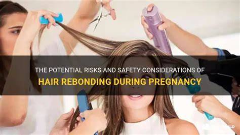 Safety considerations of hair styling products during pregnancy