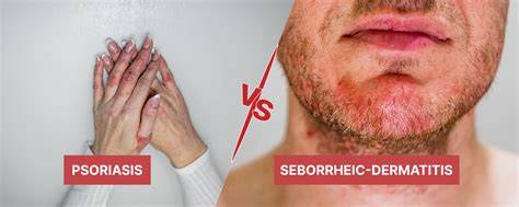 Infographic: Sebopsoriasis vs Psoriasis vs Seborrheic Dermatitis