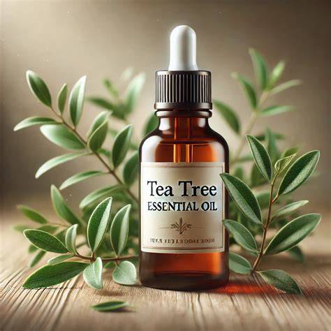 tea tree oil composition infographic