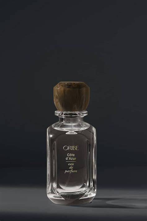 Oribe Côte d'Azur fragrance bottle and bottle design