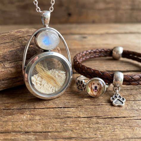 pet hair archival jewelry idea